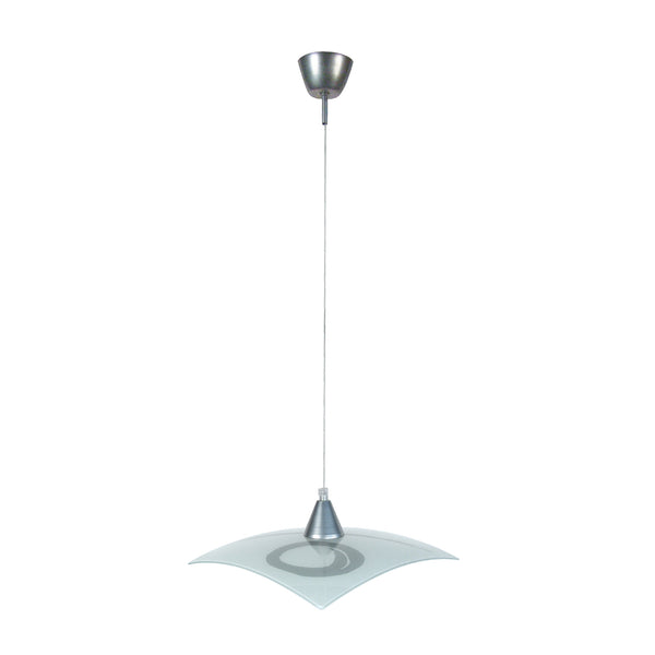 Suspension TOSEL ISABEL, verre , H100xD30xP30  cm.