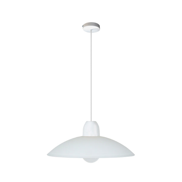 Suspension TOSEL GRENOBLE, verre , H100xD42xP42  cm.