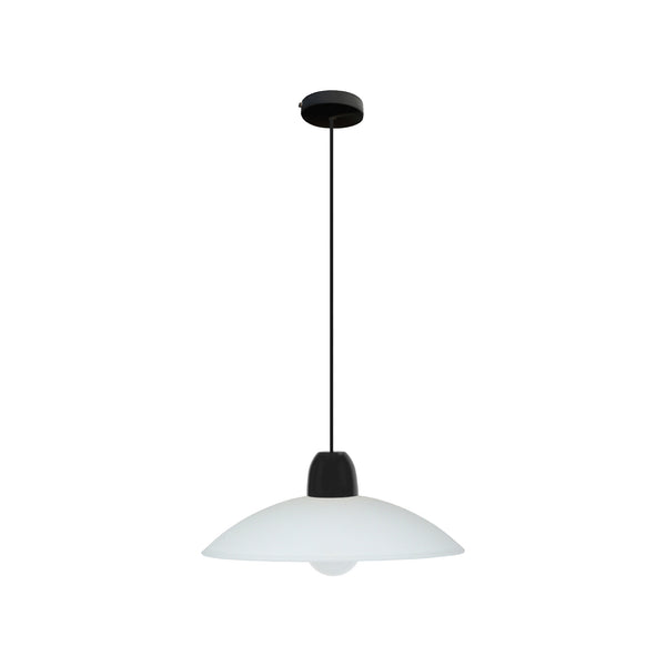 Suspension TOSEL GRENOBLE, verre , H100xD42xP42  cm.