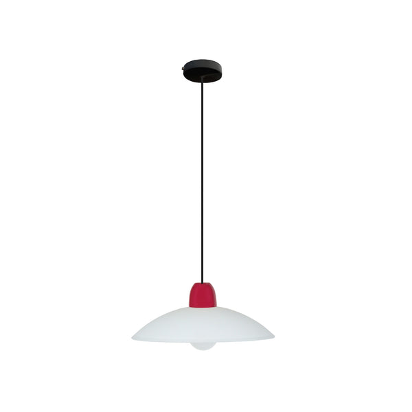 Suspension TOSEL GRENOBLE, verre , H100xD42xP42  cm.