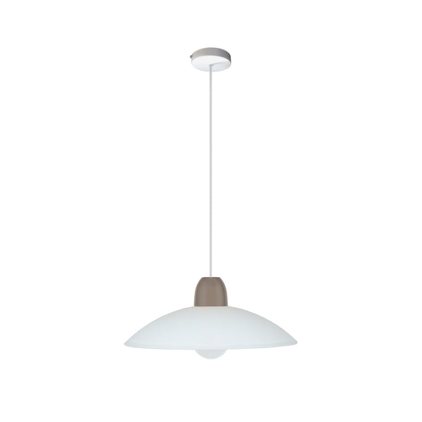 Suspension TOSEL GRENOBLE, verre , H100xD42xP42  cm.