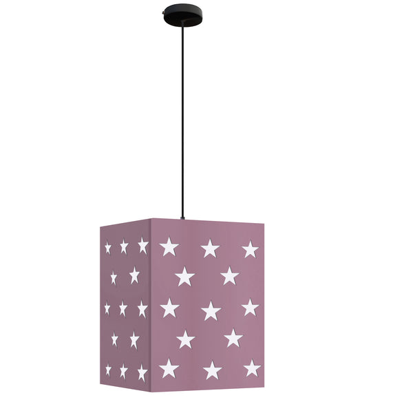 Suspension TOSEL ETOILES 1, métal H100xD18xP18  cm.