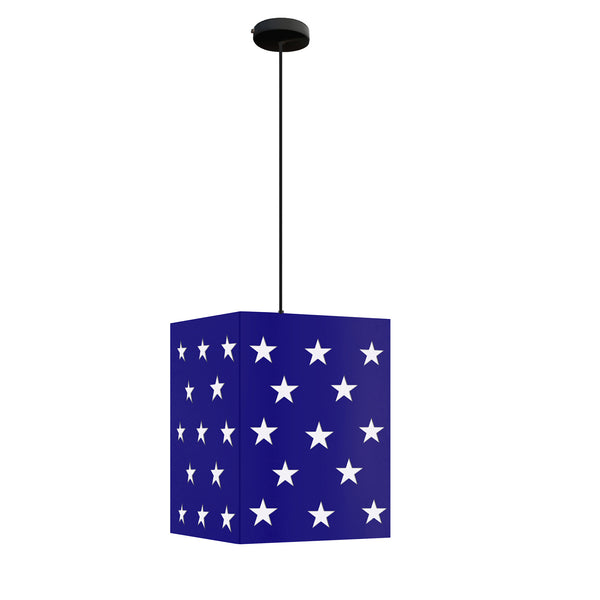 Suspension TOSEL ETOILES 1, métal H100xD18xP18  cm.
