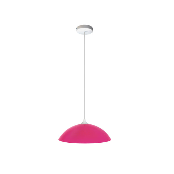 Suspension TOSEL DEMI LUNE,métal , H100xD30xP30  cm.