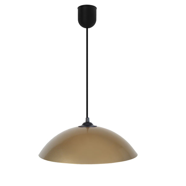 Suspension TOSEL DEMI LUNE,métal , H100xD30xP30  cm.