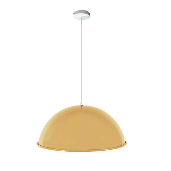 Suspension TOSEL GAMELLE ROULÉ, métal H100xD44xP44  cm.