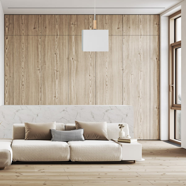 Suspension TOSEL FRIGGA, bois, tissu, métal  H100xD30xP30  cm.