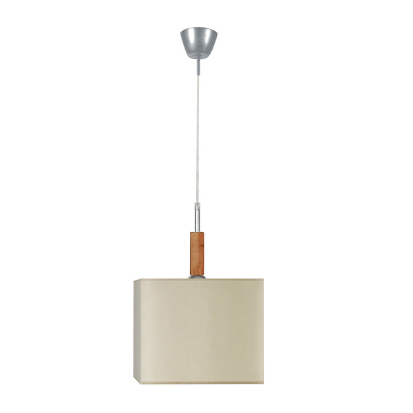 Suspension TOSEL FRIGGA, bois, tissu, métal  H100xD30xP30  cm.