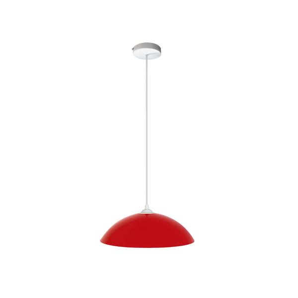 Suspension TOSEL DEMI LUNE,métal , H100xD30xP30  cm.