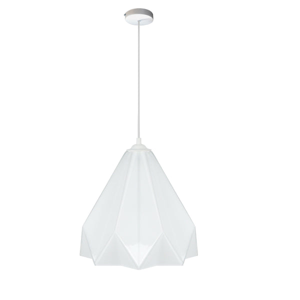 Suspension TOSEL HELSINKI, verre  H100xD25xP25  cm.