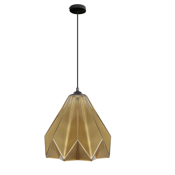Suspension TOSEL HELSINKI, verre  H100xD25xP25  cm.