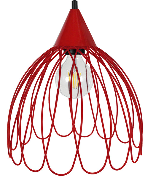 <tc>Suspensão ROSA  30cm - 1 Luz  </tc>