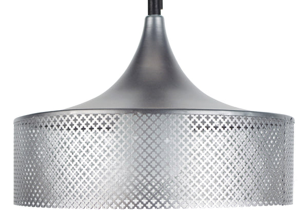 Suspension TOSEL SUÈDOIS GAINE,métal  H80xD31xP31  cm.