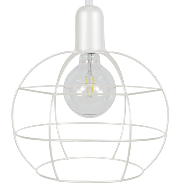 Suspension TOSEL ARMILARE,métal  H85xD25xP25  cm.