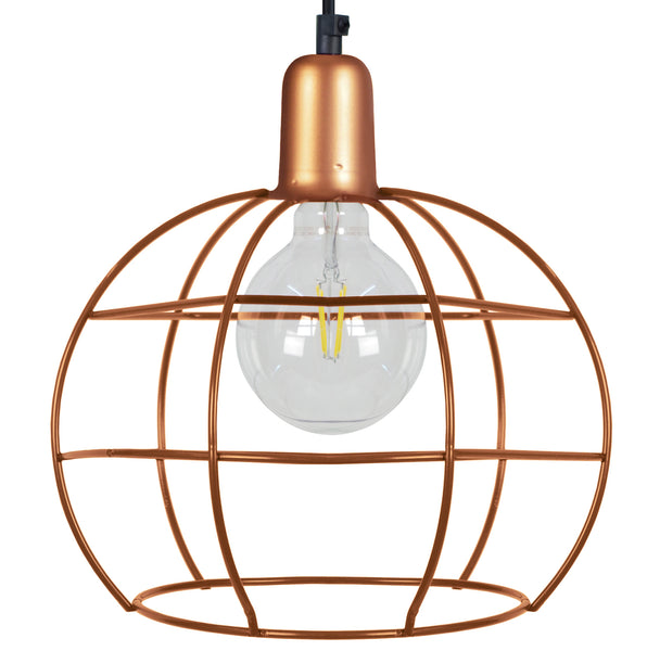 Suspension TOSEL ARMILARE,métal  H85xD25xP25  cm.