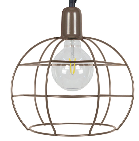 Suspension TOSEL ARMILARE,métal  H85xD25xP25  cm.