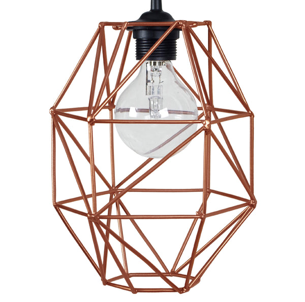 <tc>Suspensão OCTOGONAL  21cm - 1 Luz </tc>