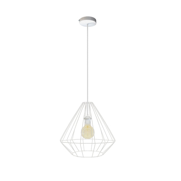 Suspension TOSEL DIAMOND,métal H100xD40xP40  cm.