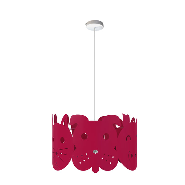 <transcy>Suspensão ANIMAUX  30cm - 1 Luz </transcy>