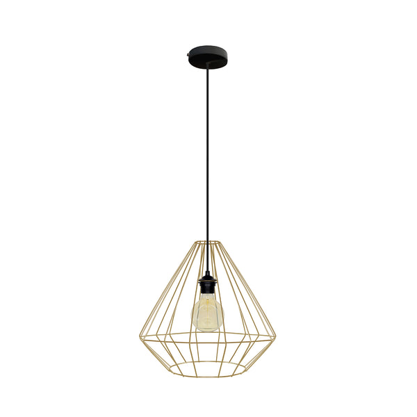 Suspension TOSEL DIAMOND,métal H100xD40xP40  cm.