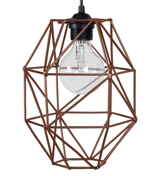 <tc>Suspensão OCTOGONAL  21cm - 1 Luz </tc>