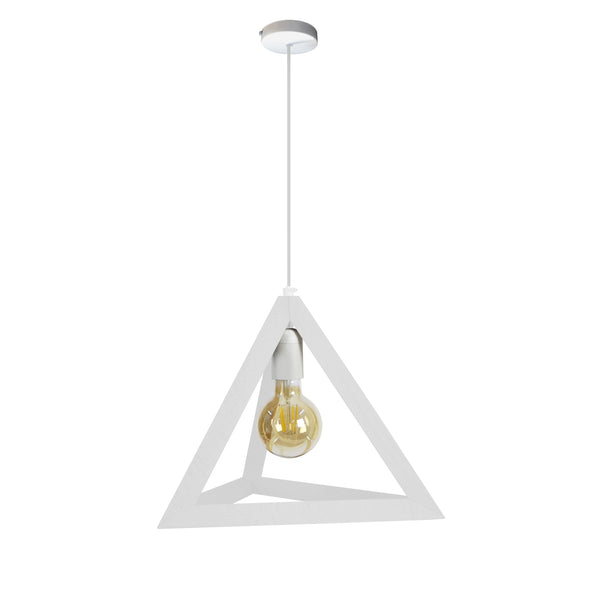 Suspension TOSEL TÉTRAÈDRE A, bois H100xD35xP35  cm.