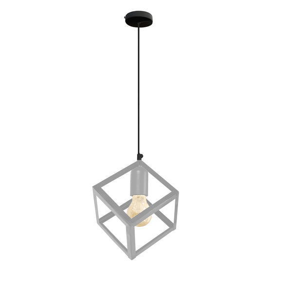 <transcy>Suspensão HEXAÈDRE B  27cm - 1 Luz </transcy>