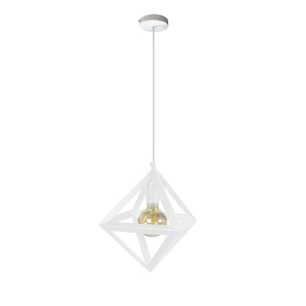 Suspension TOSEL OCTAÈDRE A,métal H100xD24xP24  cm.