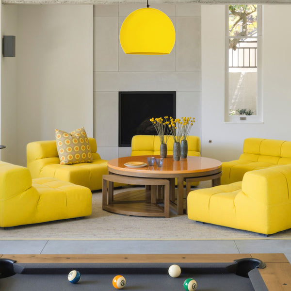 Suspension TOSEL HAMILTON ,métal , H100xD32xP32  cm.