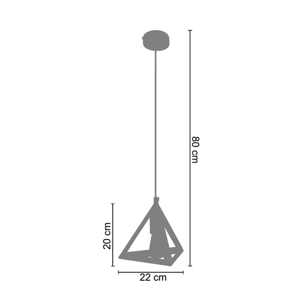 <transcy>Suspensão HIBOU  40cm - 1 Luz  </transcy>