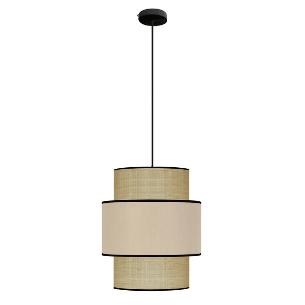 Suspension TOSEL GOA,tissu  H100xD40xP40  cm.