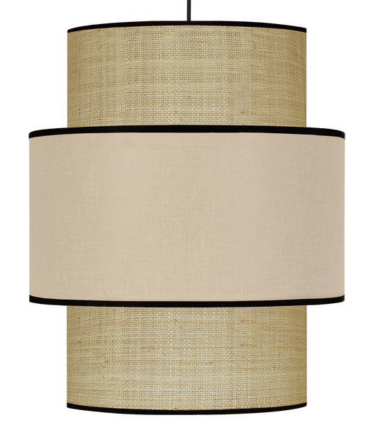 Suspension TOSEL GOA,tissu  H100xD40xP40  cm.