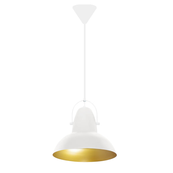 Suspension TOSEL AQUITAINE métal H29xD30xP10cm - 1 Lumière