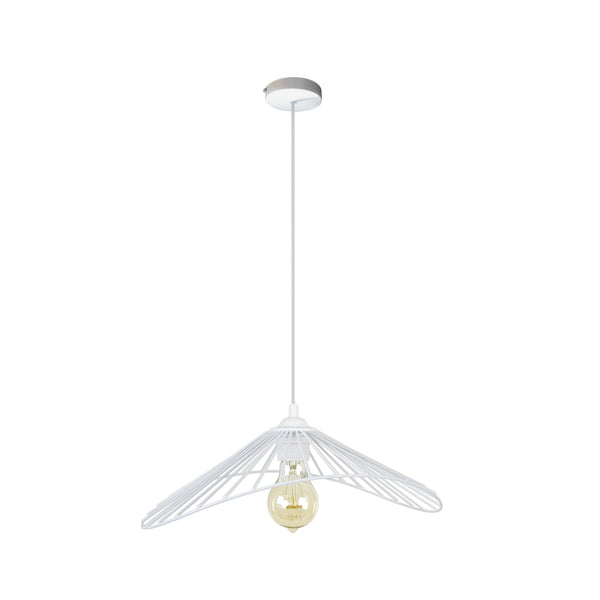 Suspension TOSEL LADY DI,métal H100xD28xP35  cm.