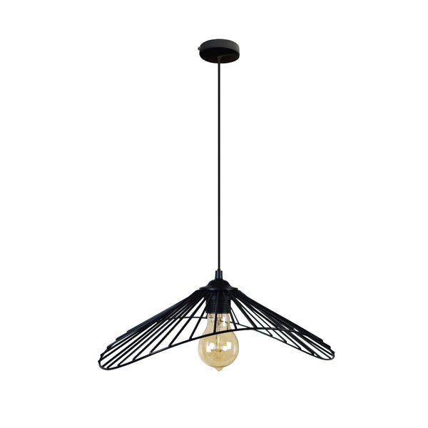 Suspension TOSEL LADY DI,métal H100xD28xP35  cm.