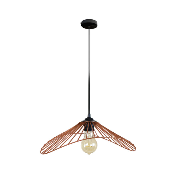 Suspension TOSEL LADY DI,métal H100xD28xP35  cm.