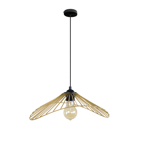 Suspension TOSEL LADY DI,métal H100xD28xP35  cm.
