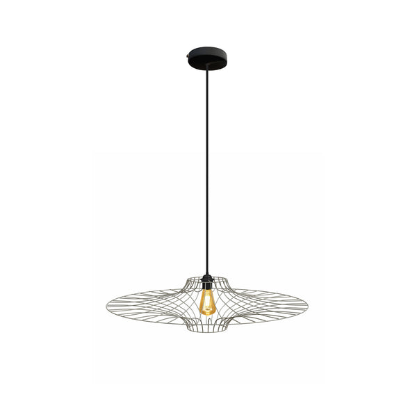 Suspension TOSEL UFO,métal  H100xD80xP80  cm.
