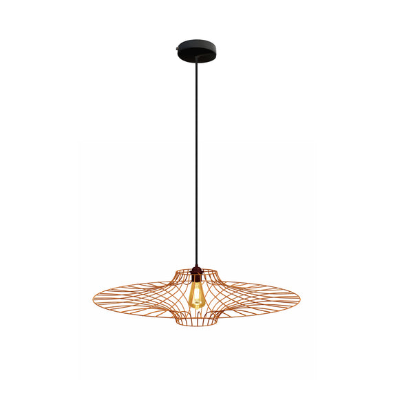 Suspension TOSEL UFO,métal  H100xD80xP80  cm.