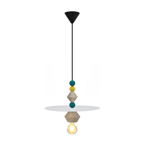 <tc>Suspensão BOULIER DISQUE  30cm - 1 Luz </tc>