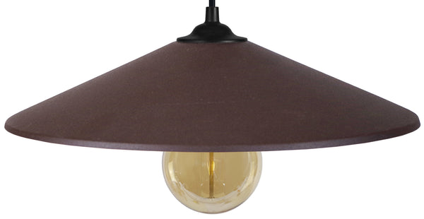 Suspension TOSEL CONE,métal H65xD33xP33  cm.
