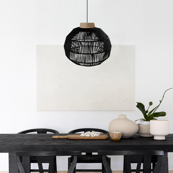 Suspension TOSEL EVERTON 40,métal, H90xD40xP40  cm.