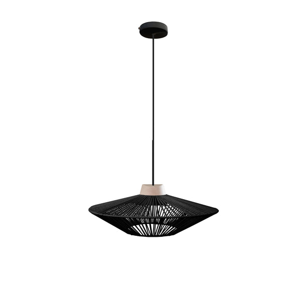 Suspension TOSEL HARRY 40,métal,fibre H100xD40xP27  cm.