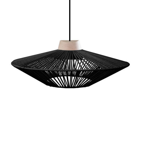 Suspension TOSEL HARRY 40,métal,fibre H100xD40xP27  cm.