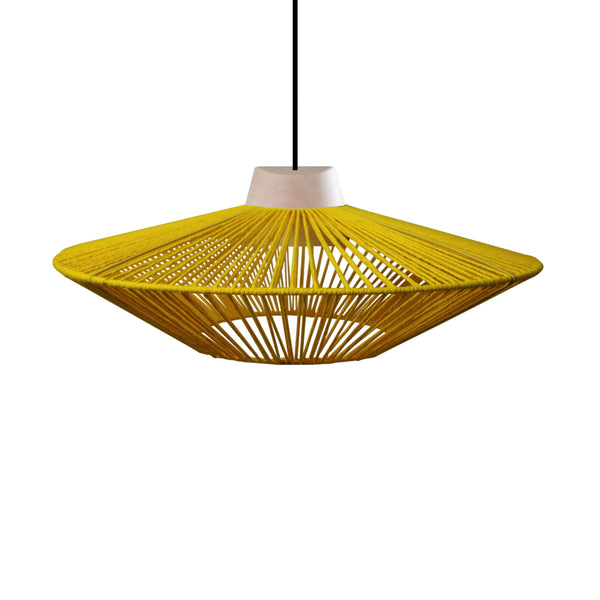 Suspension TOSEL HARRY 40,métal,fibre H100xD40xP27  cm.