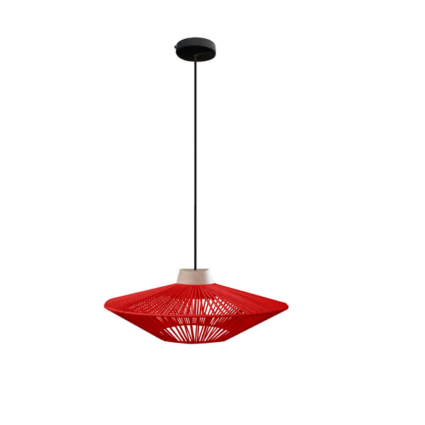 Suspension TOSEL HARRY 40,métal,fibre H100xD40xP27  cm.
