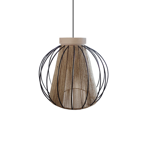 Suspension TOSEL KARA,métal, H90xD32xP32  cm.