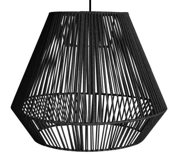 Suspension TOSEL CARINA,métal,fibre   H100xD40xP40  cm.