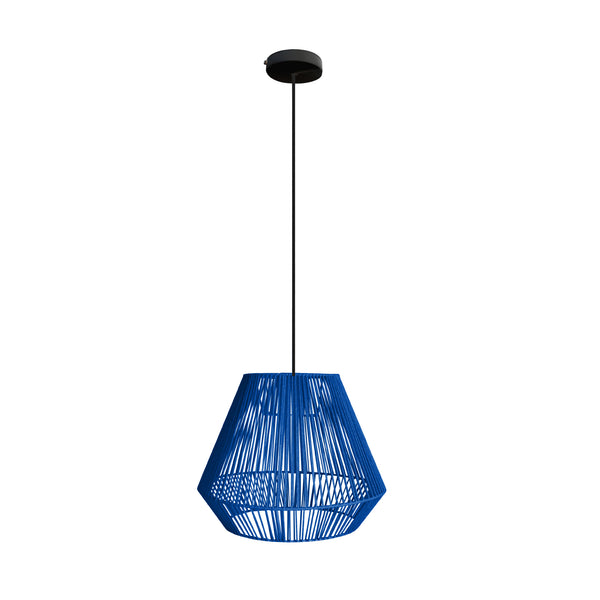 Suspension TOSEL CARINA,métal,fibre   H100xD40xP40  cm.
