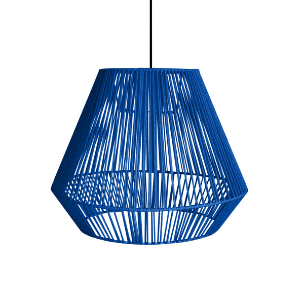 Suspension TOSEL CARINA,métal,fibre   H100xD40xP40  cm.